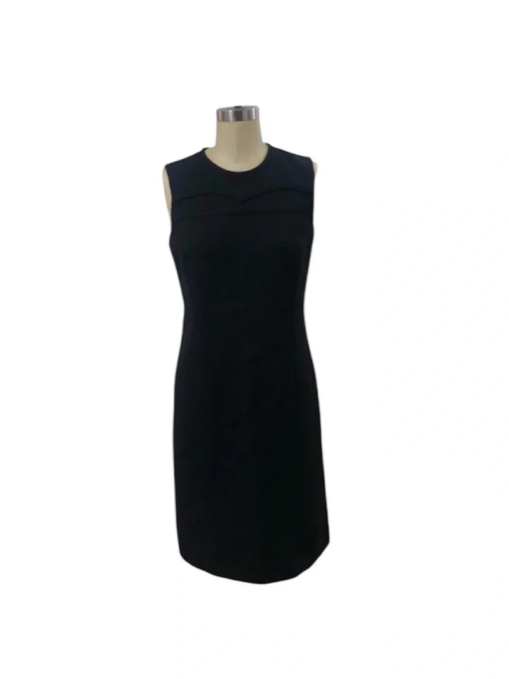 TORY BURCH Elegant Black Sleeveless Dress sz6 classic Midi black special events